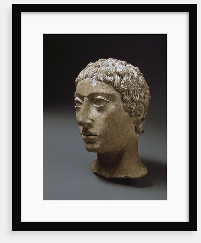 Etruscan head of a youth, known as head of Malavolta by Anonymous