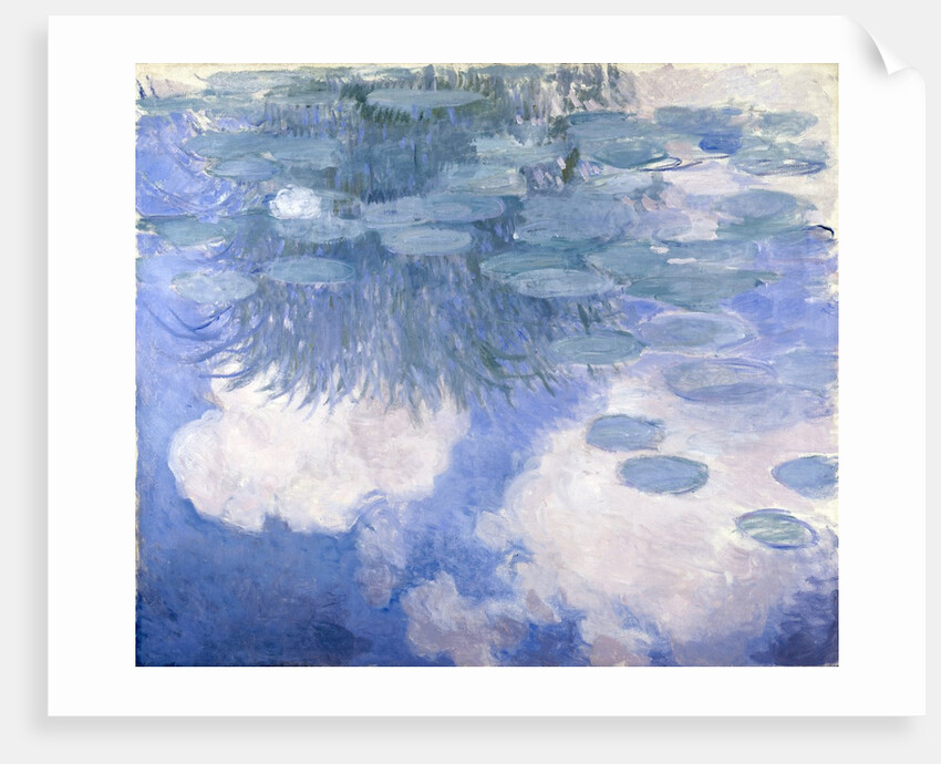 Waterlilies with effects of cloud by Claude Monet