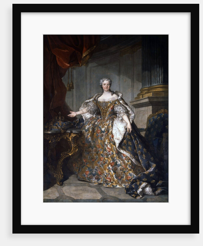 Portrait of Maria Leszczynska by Louis Tocque