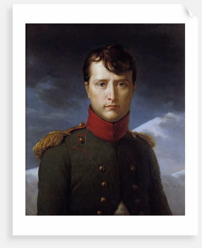 Portrait of Napoleon Bonaparte as First Consul by Francois Gerard