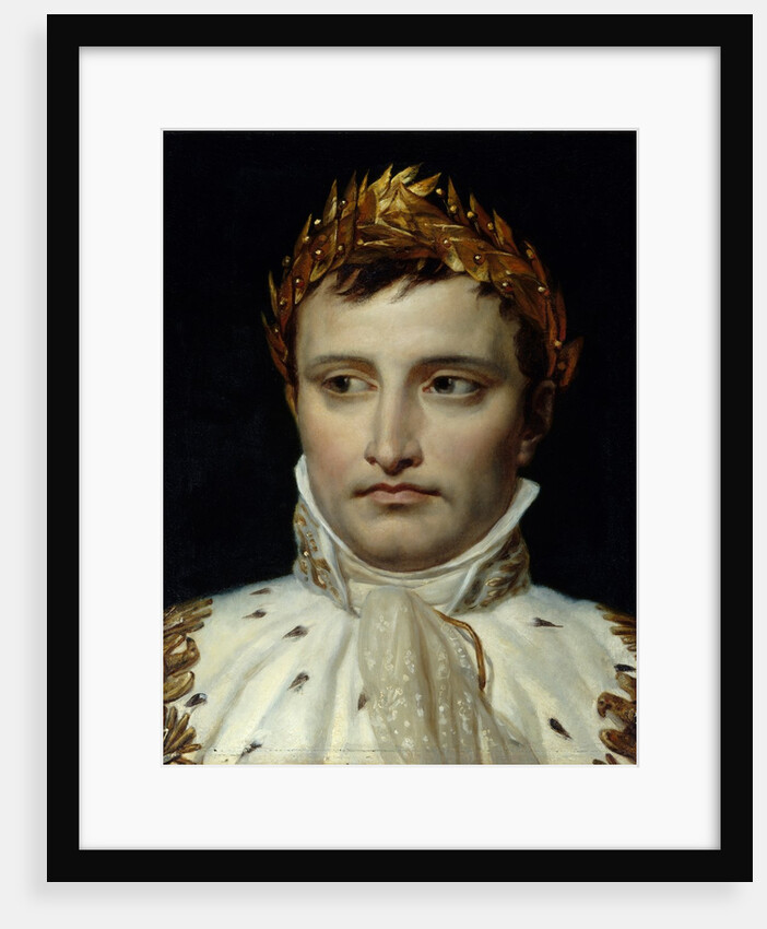 Portrait of Emperor Napoleon I Bonapart by Jacques-Louis David