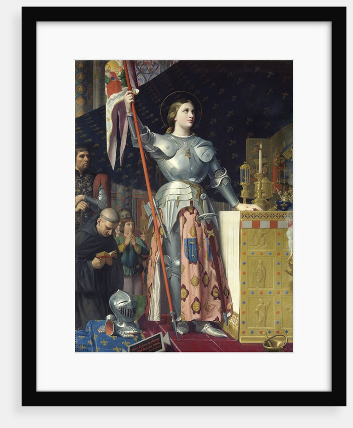 Joan of Arc at the Coronation of Charles VII in Reims Cathedral by Jean-Auguste-Dominique Ingres