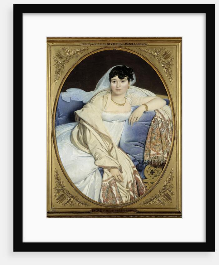 Madame Riviere by Jean-Auguste-Dominique Ingres
