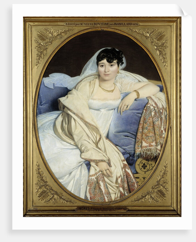 Madame Riviere by Jean-Auguste-Dominique Ingres