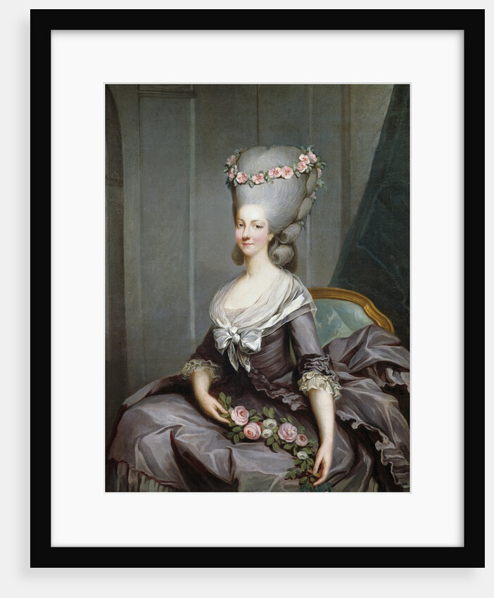 Marie-Therese de Savoie-Carignan, Princess of Lamballe by Antoine-Francois Callet