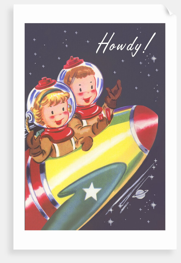 Howdy from Kids in Outer Space by Anonymous