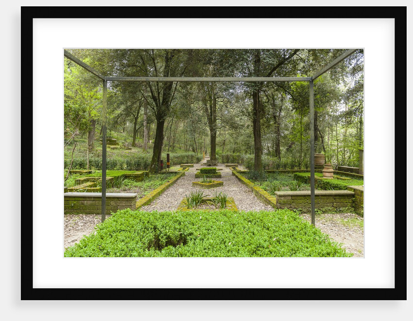 Bosco della Ragnaia, garden created by Sheppard Craige