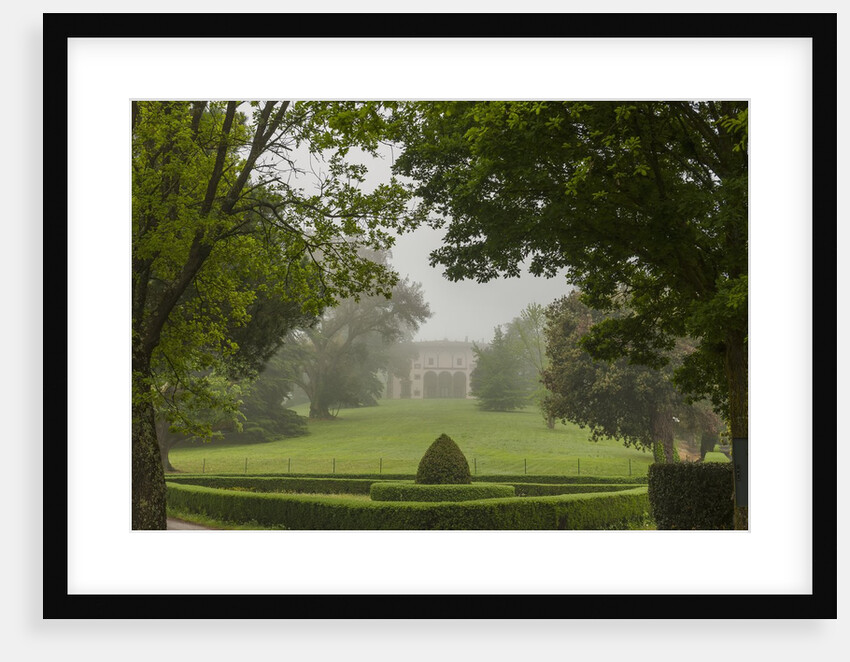Villa Varramista garden by Anonymous