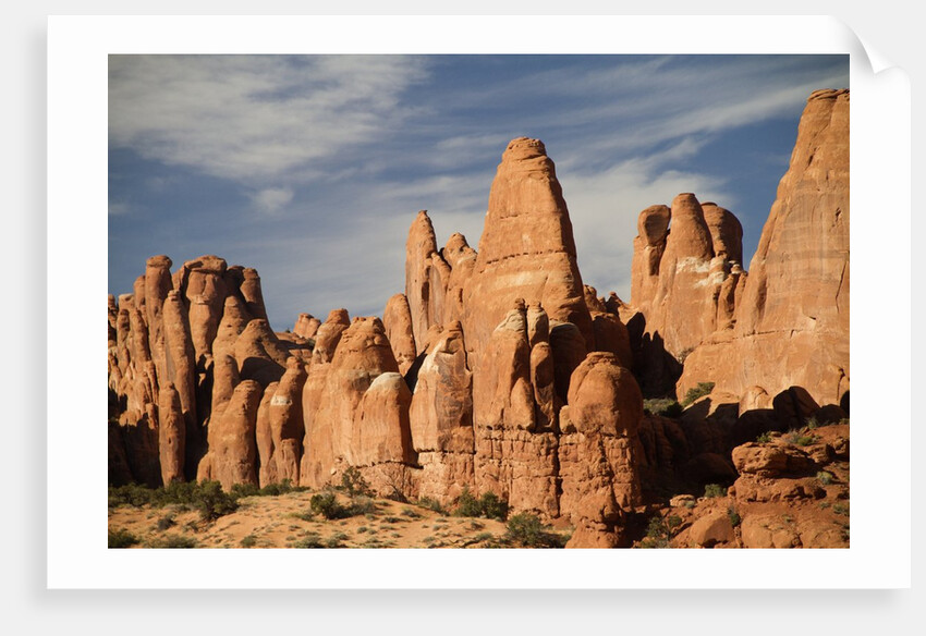 Arches National Park rock formations by Anonymous