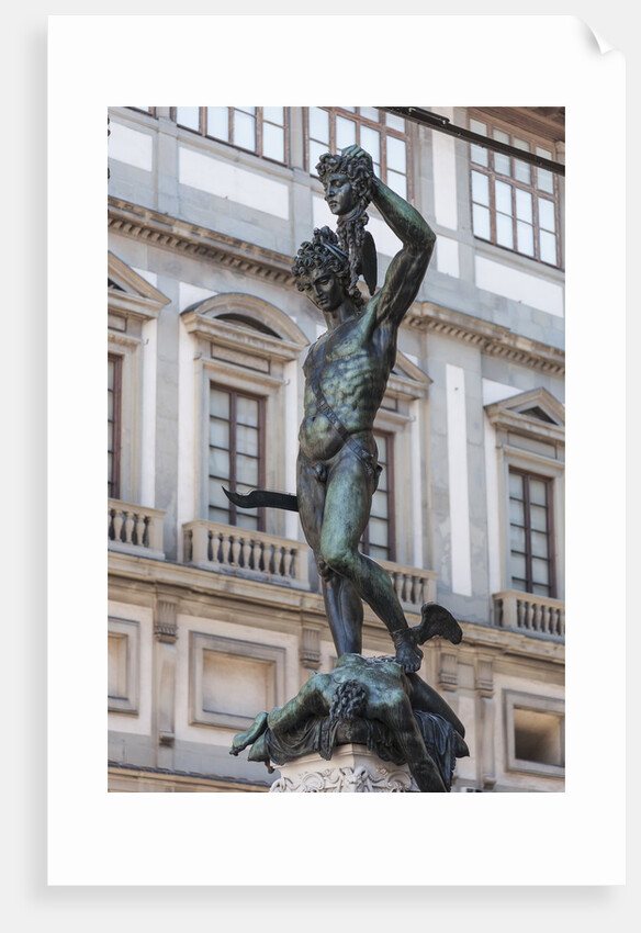 Piazza Signoria, Perseo e Medusa statue by Benvenuto Cellini