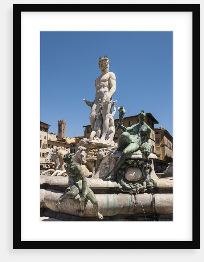 Piazza Signoria, Nettuno Fountain by Bartolomeo Ammannati