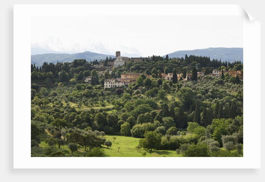 View of San Miniato from Forte Belvedere by Anonymous