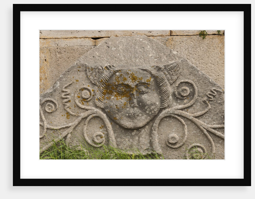 The archaeological ruins around Santissima Trinita church by Anonymous