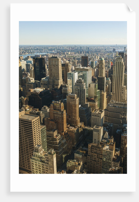View of Manhattan from Rockefeller Center by Anonymous