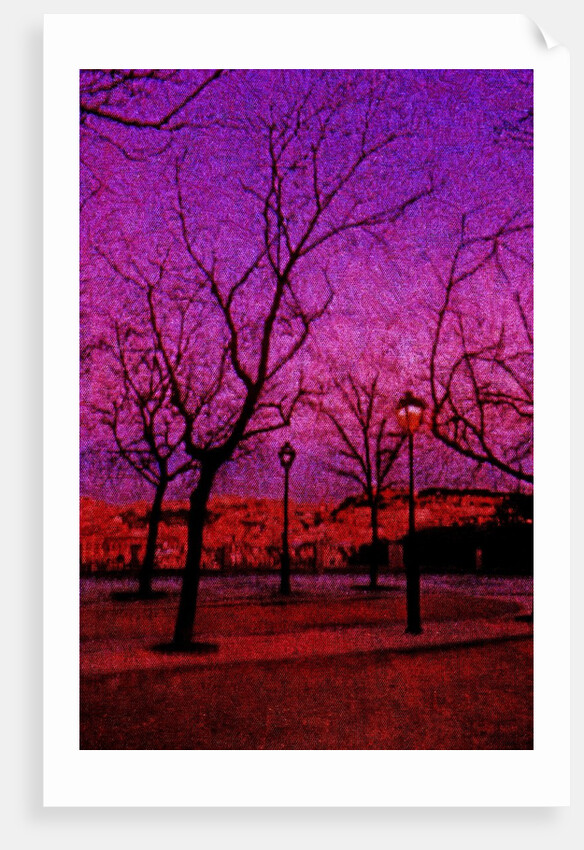 Square in Pink and Orange by Anonymous