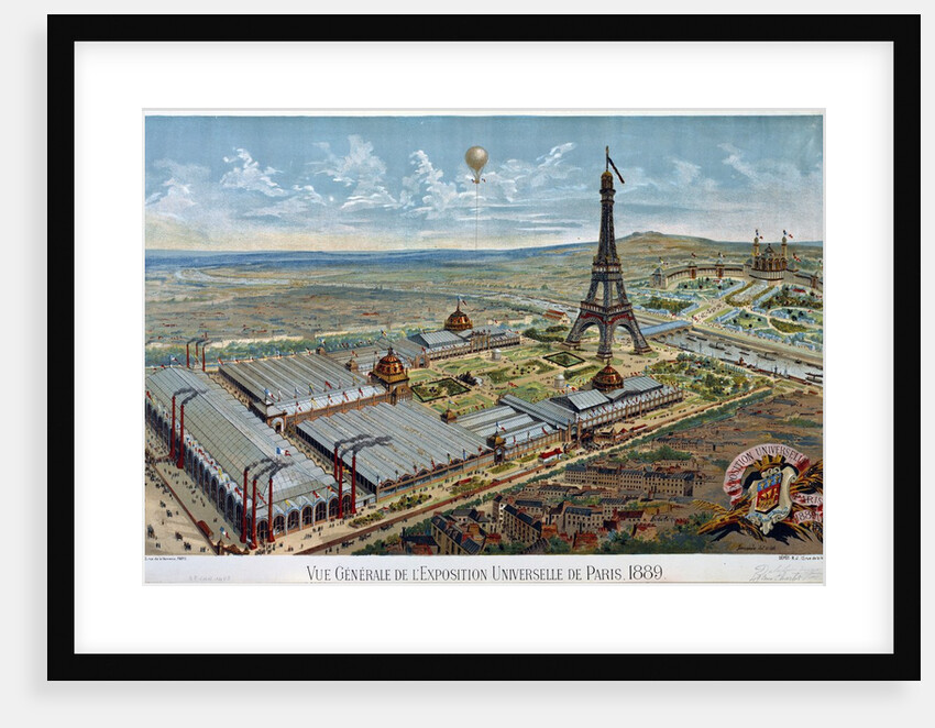 General View of the Universal Exhibition of Paris in 1889 by Anonymous