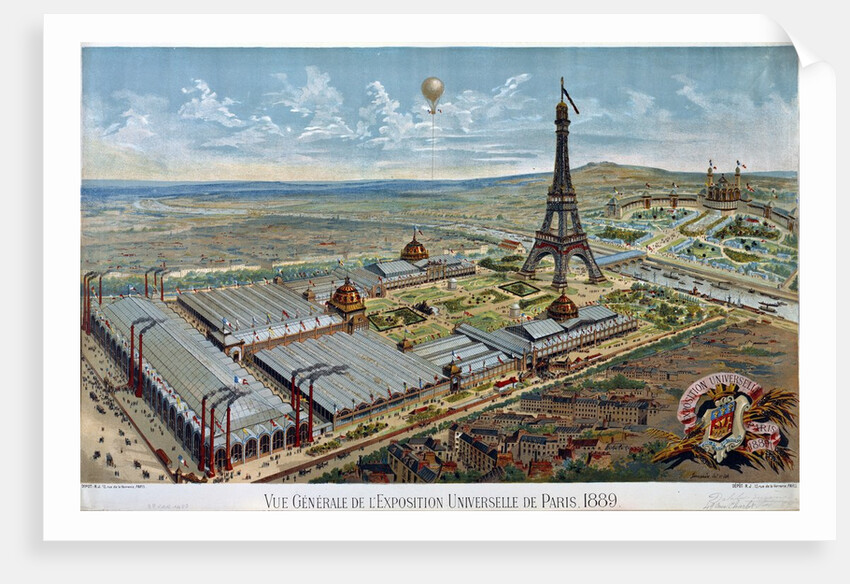 General View of the Universal Exhibition of Paris in 1889 by Anonymous