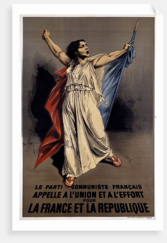 French Communist Party calls to the union and effort for France by Anonymous