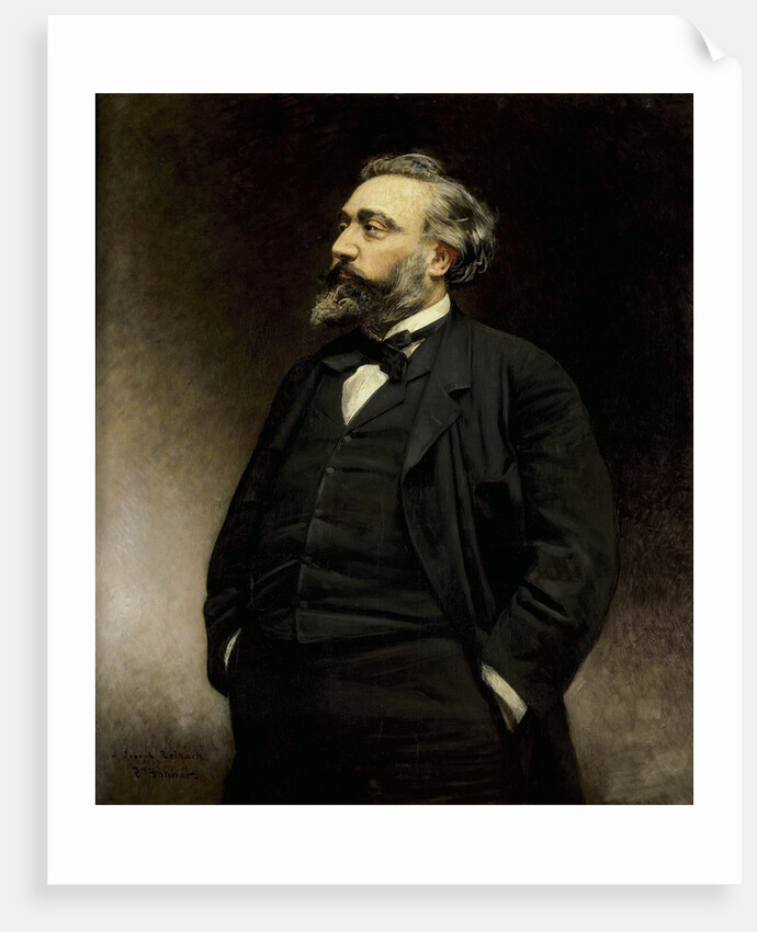 Portrait of Leon Gambetta by Leon Joseph Bonnat