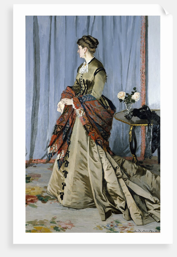 Portrait of Madame Louis Joachim Gaudibert by Claude Monet