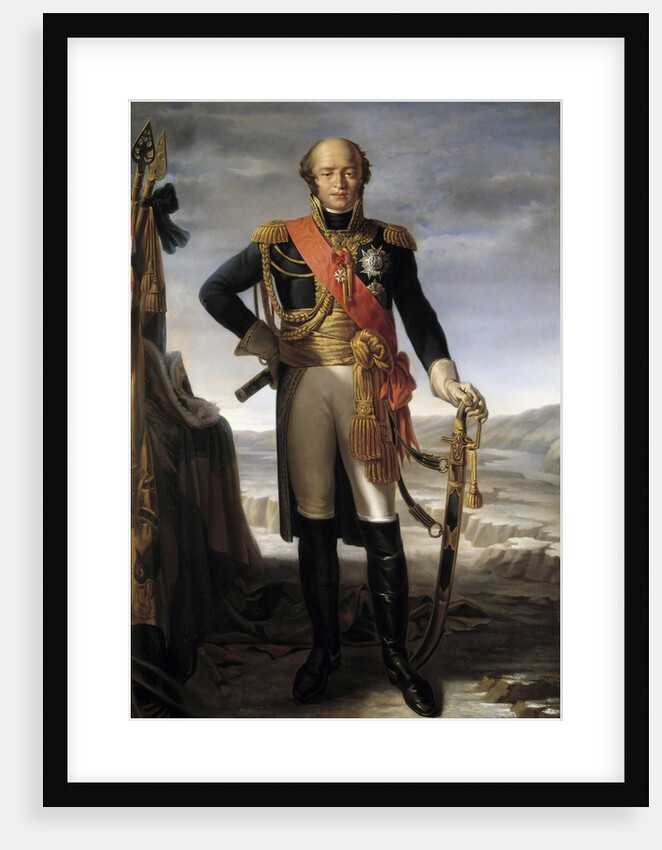 Portrait of Louis-Nicolas d'Avout by Tito Marzocchi de Bellucci