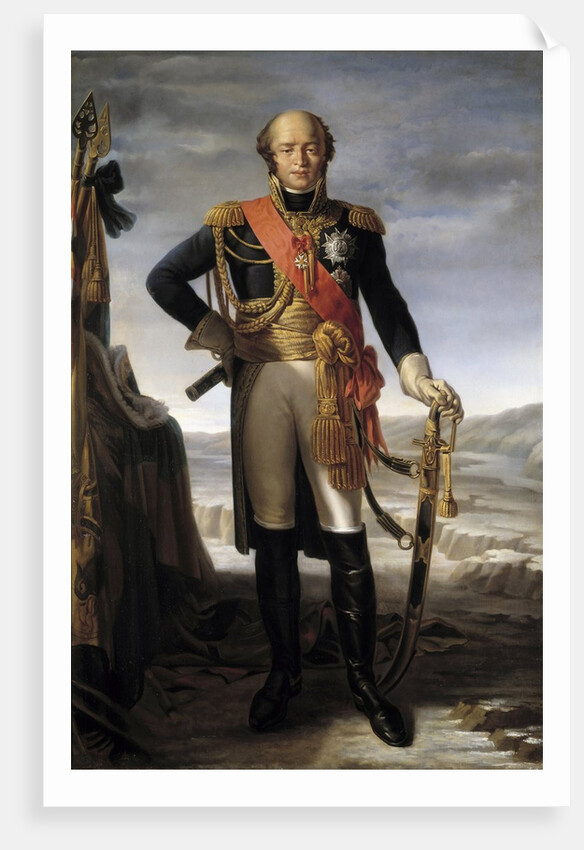 Portrait of Louis-Nicolas d'Avout by Tito Marzocchi de Bellucci