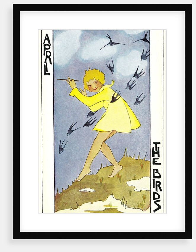 April Birds by Anonymous