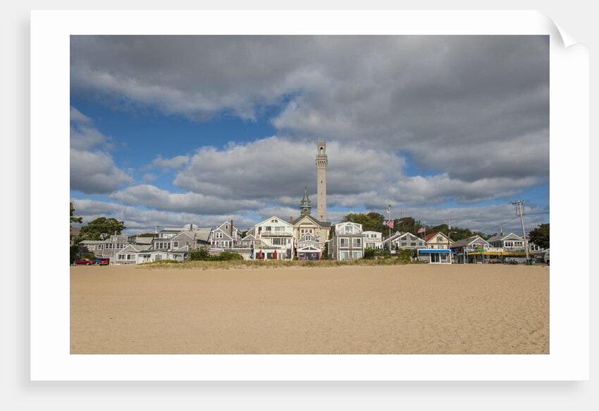 The seaside with Pilgrim Tower by Anonymous