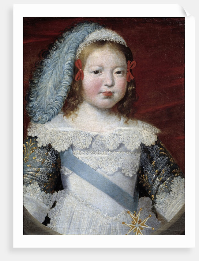 Portrait of the Dauphin, the future Louis XIV by Claude Deruet
