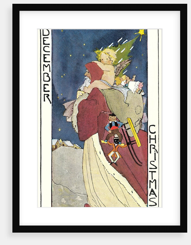 December Father Christmas by Anonymous