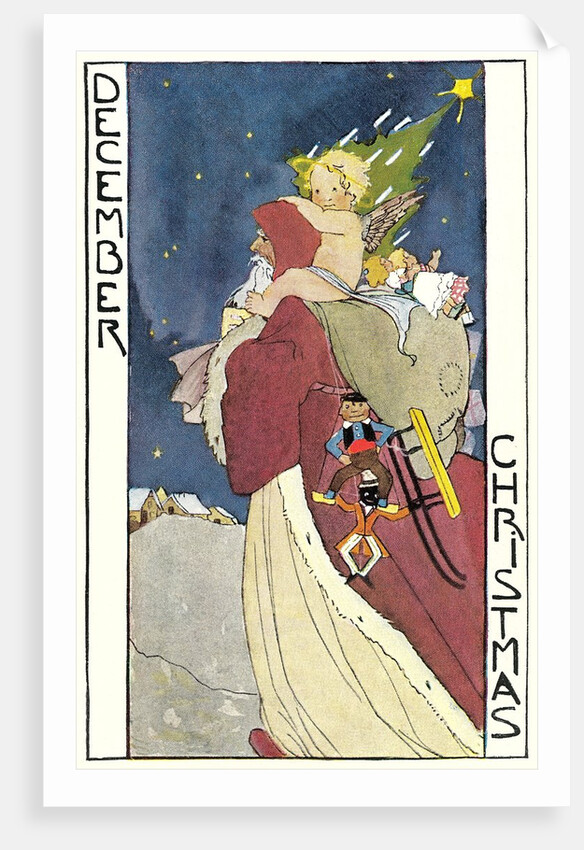 December Father Christmas by Anonymous