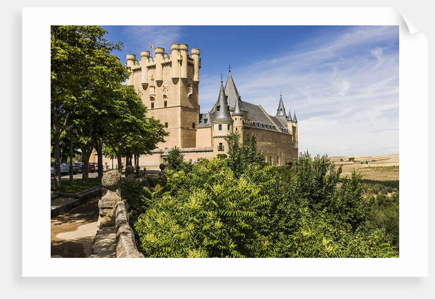 View of the AlcÃƒÂ¡zar (Castle) de Segovia by Anonymous