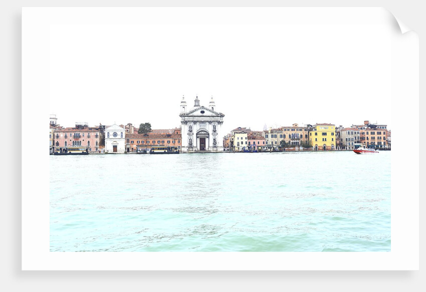 Dorsoduro from The giudecca island. by Anonymous
