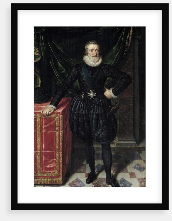 Portrait of Henri IV by Frans Pourbus the Younger