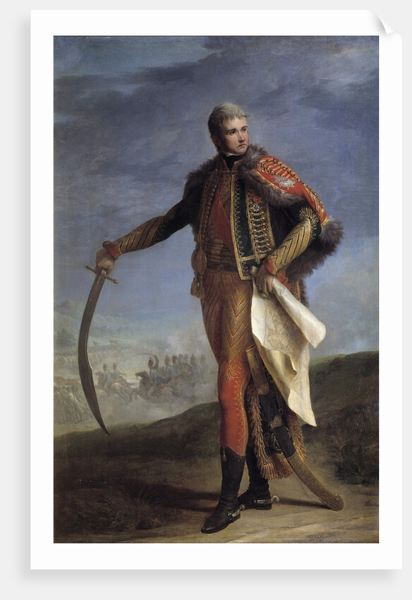 Portrait of Jean Lannes by Jean Charles Nicaise Perrin