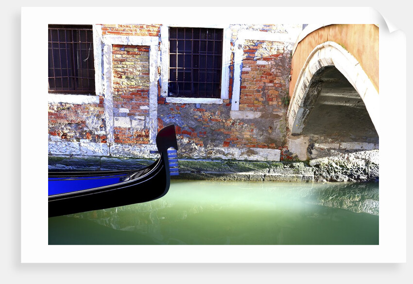 Traditional Gondola details. by Anonymous