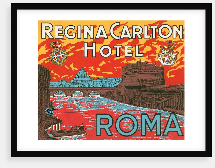 Regina Carlton Hotel, Rome by Anonymous