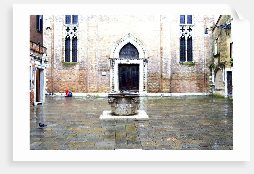 Dorsoduro, the area near the Accademia bridge. by Anonymous