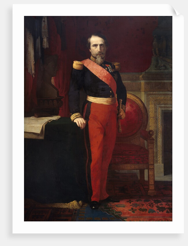 Napoleon III by Hippolithe Flandrin