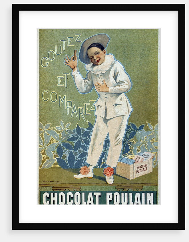 Poster advertising for "Chocolate Poulain", 1898 by Anonymous