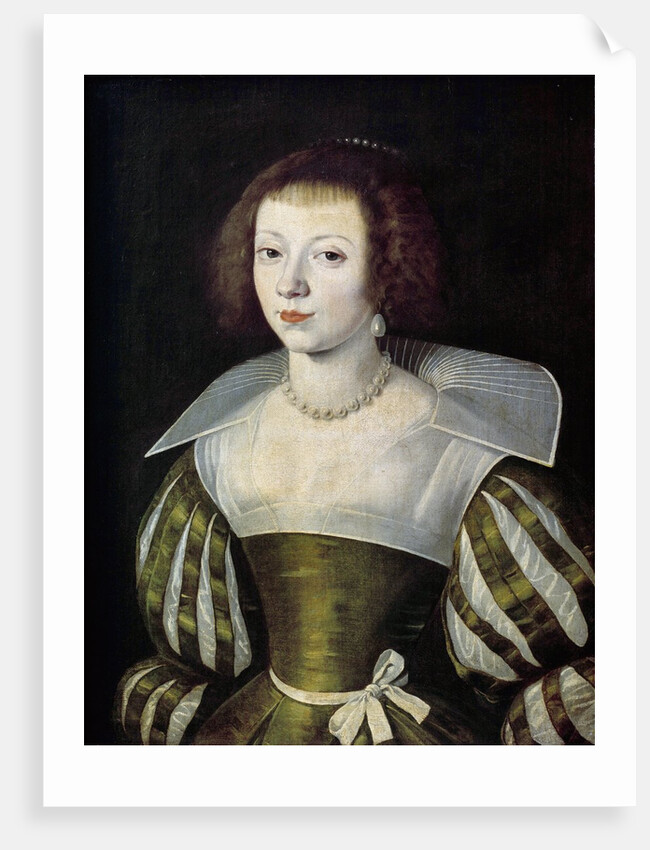 Portrait of a woman attributed to Etienne Dumonstier by Anonymous
