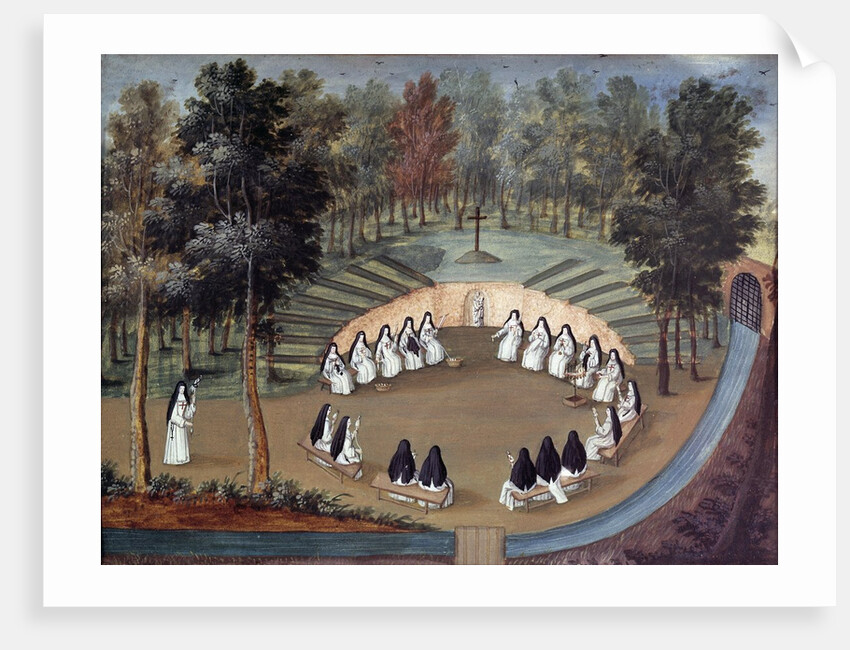 Meeting of religious sisters at Port Royal des Champs by Anonymous