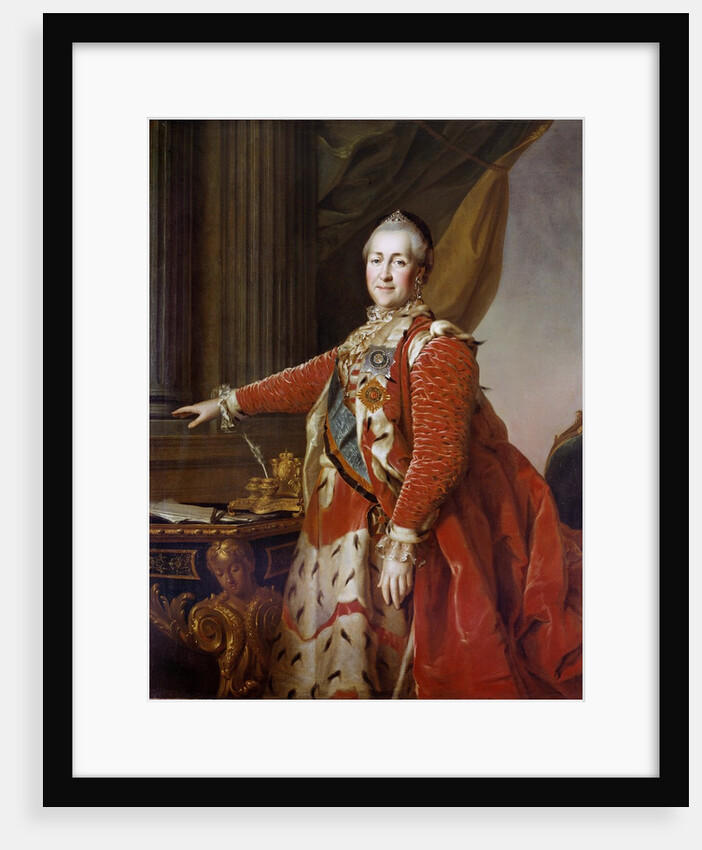 Portrait of Catherine II of Russia by Dimitri Levitzky