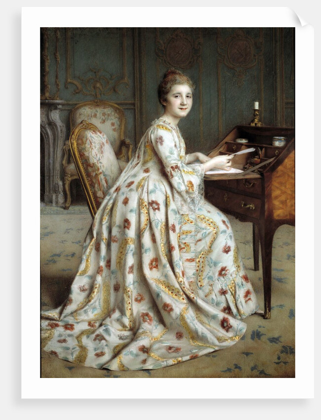 Portrait of the Marquise Dubois Mouchet by Alexis Axilette