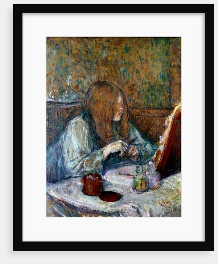 Madame Poupoule at Her Toilette by Henri de Toulouse-Lautrec