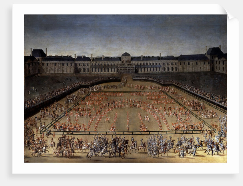 The Grand Carousel given by Louis XIV, 1662 by Henri de Gissey