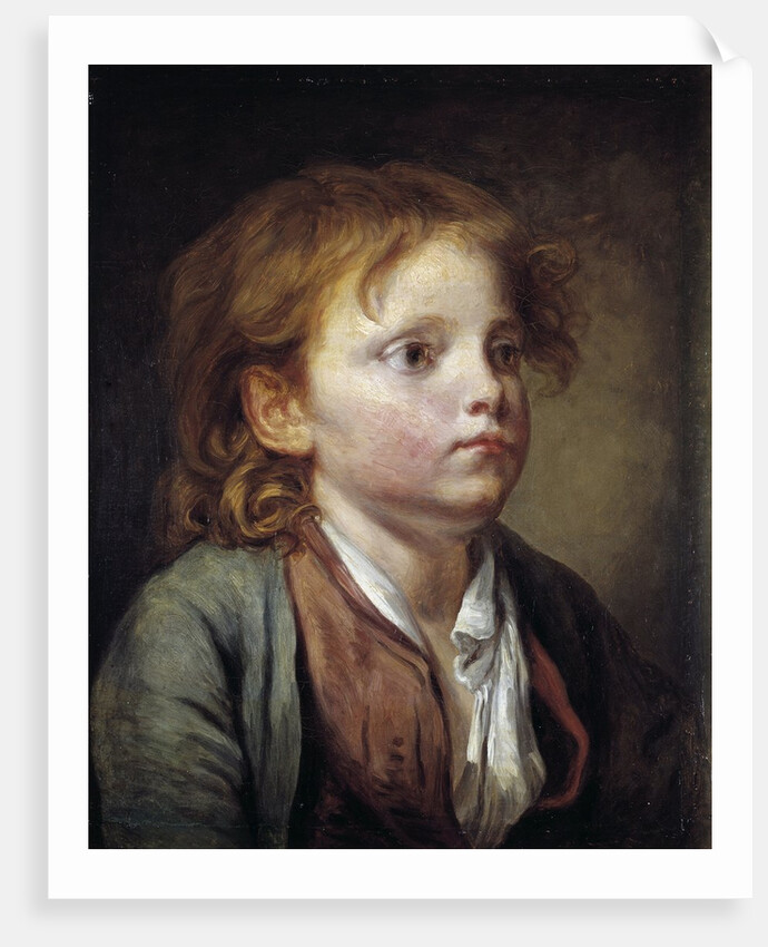Portrait of a young boy by Jean-Baptiste Greuze