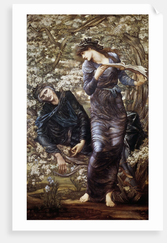 The Beguiling of Merlin by Edward Burne Jones