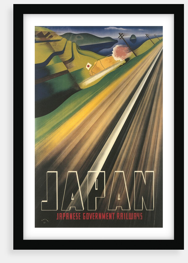 Travel Poster for Japanese Railways by Anonymous
