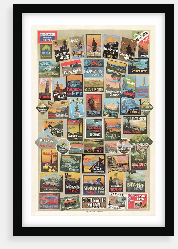 Compendium of Travel Posters by Anonymous